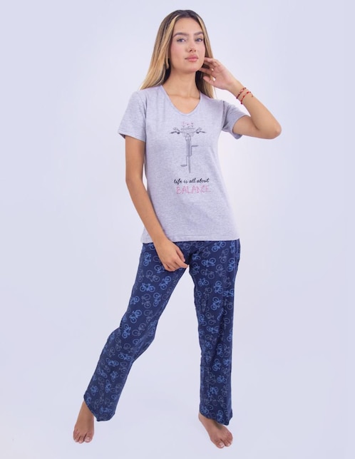 Conjunto pijama Twins para mujer