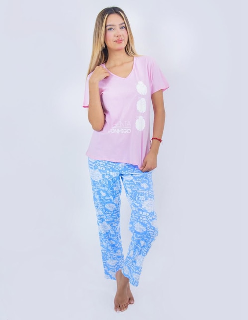 Conjunto pijama Twins para mujer