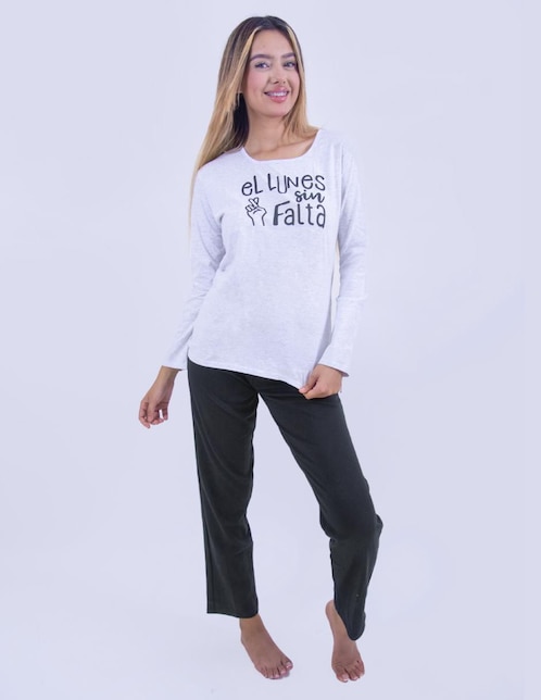 Conjunto pijama Twins para mujer