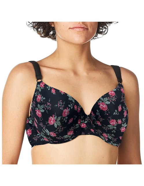 Set brassiere demi Tatys Fashion con copa seamless para mujer