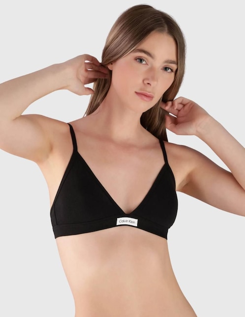 Brassiere triangle Calvin Klein copa preformada para mujer