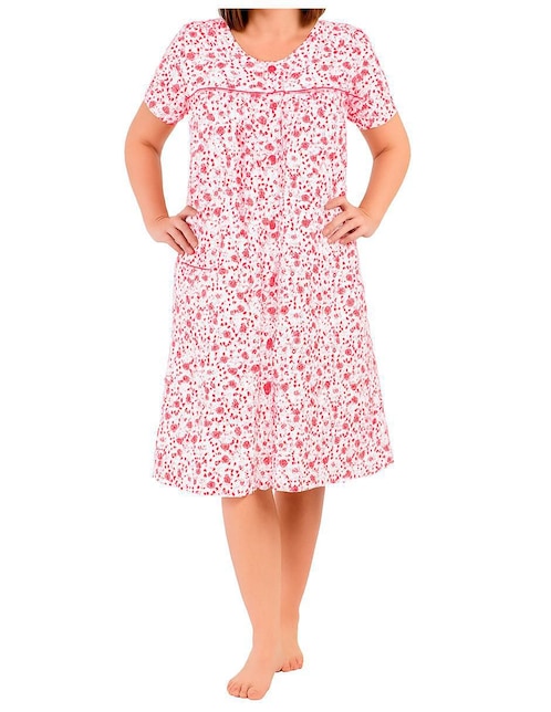Camisón estampado floral de algodón 1