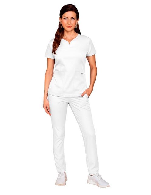 Uniforme estilo recto para mujer 1