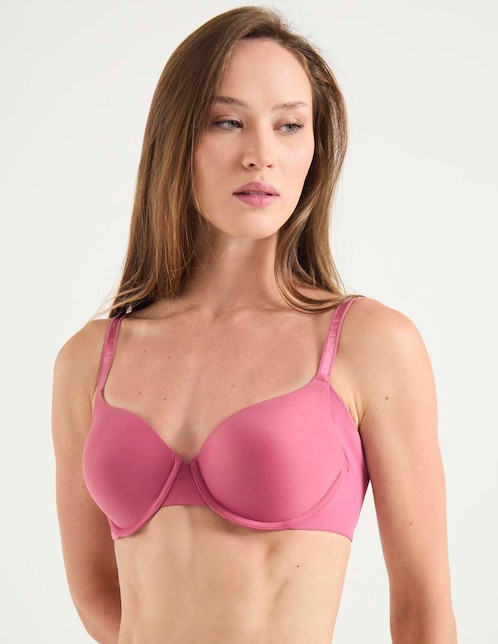 Brassiere demi con copa para mujer 1