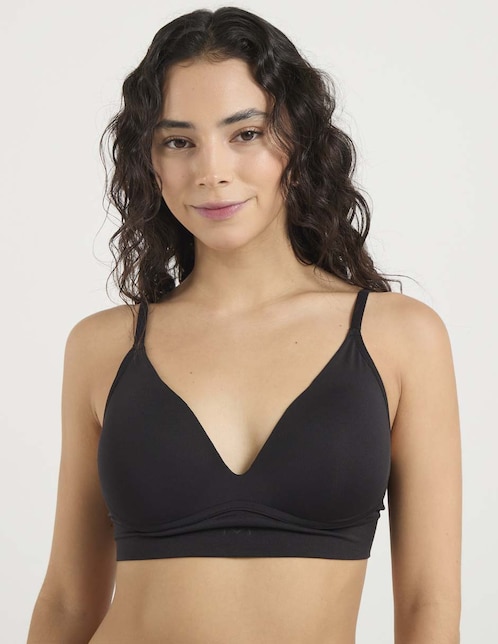 Maidenform PURE COMFORT SEMI EMBELLISHED LIFT WIRELESS - Reggiseno Push Up Paris Nude M9681a01y J11