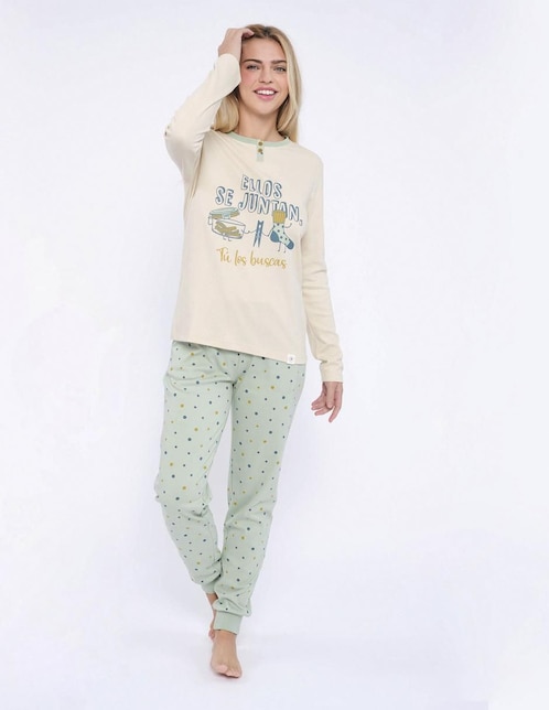Conjunto pijama Muydemi para mujer