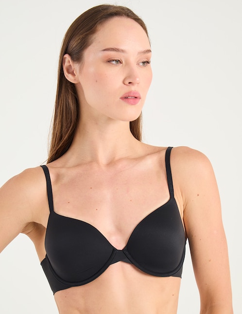 Brassiere balconette con copa para mujer 1