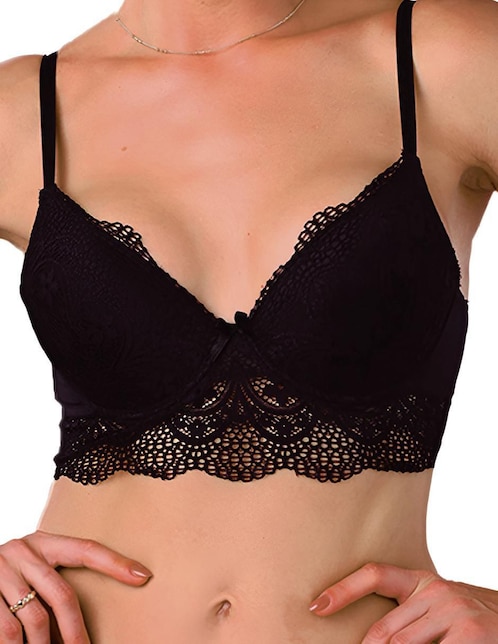 "brassiere/set brassiere" brassiere escote profundo vicky form "copa" con copa no aplica "para" mujer