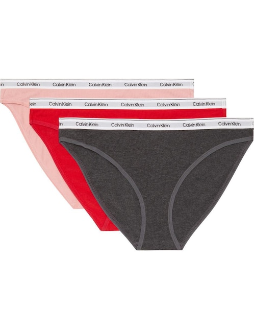 Set bikini Calvin Klein de algodón para mujer