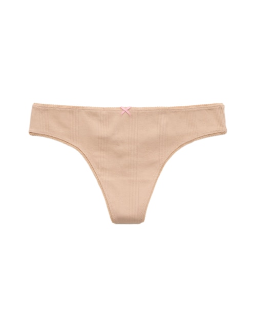 Tanga de algodón para mujer 1