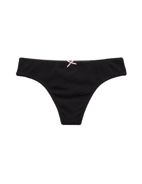 Tanga de algodón para mujer 1