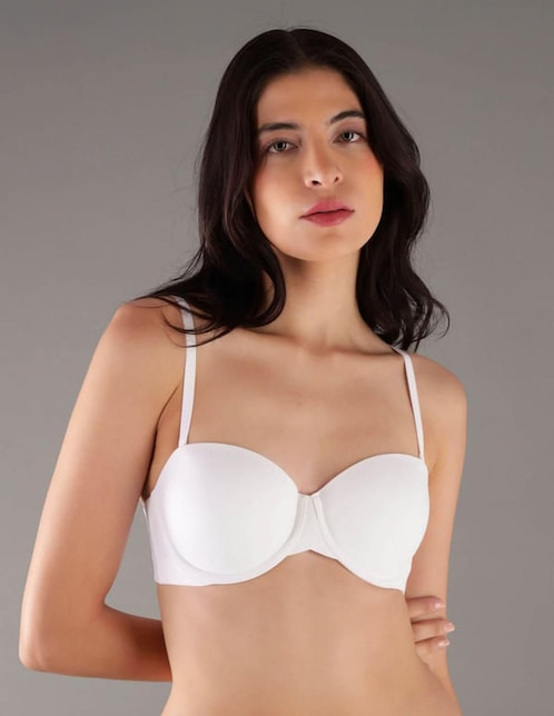 Brassiere demi copa preformada para mujer 1