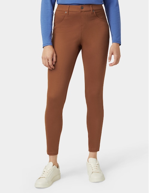 Legging a la cintura con botón para mujer 1