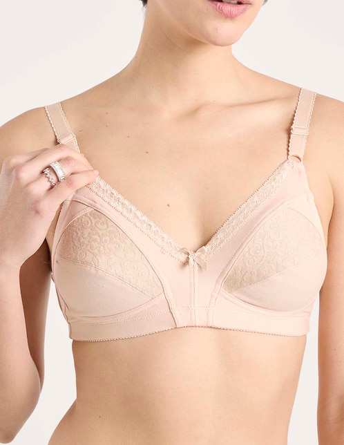 Brassiere triangle Warner's copa preformada para mujer