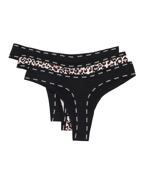 Set tanga Guess de algodón para mujer