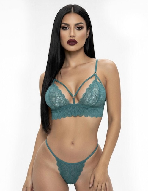 Conjunto de bra y panty Cocoa Lingerie