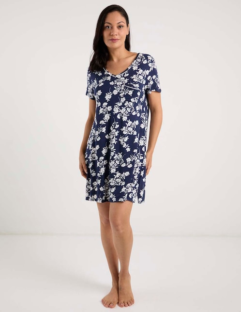Camisón estampado floral 1