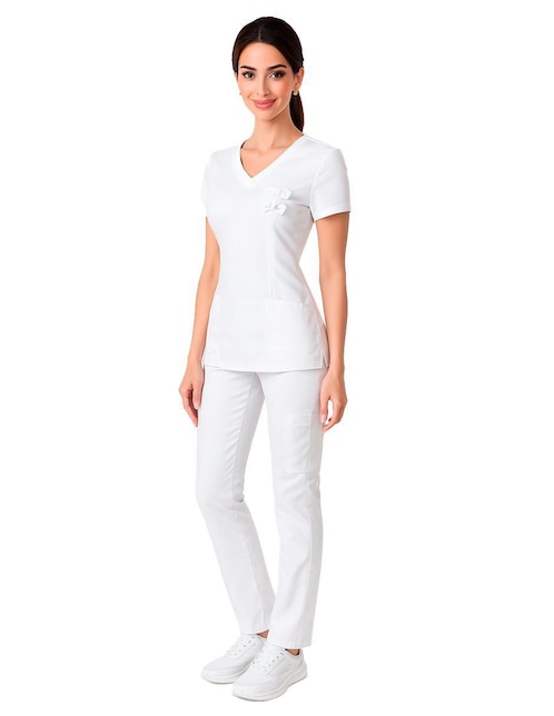 Uniforme estilo relajado para mujer 1