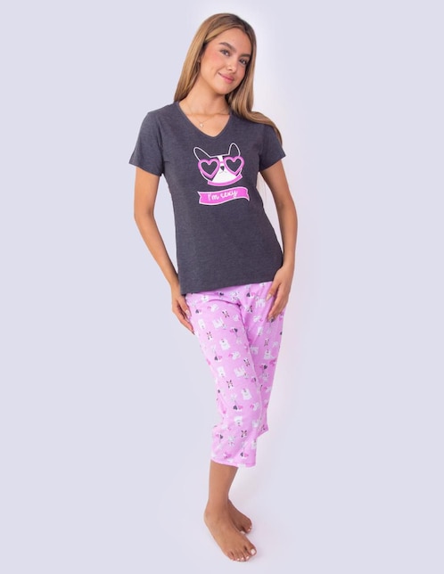 Conjunto pijama Twins para mujer