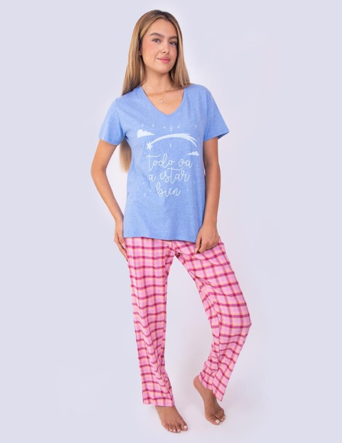Conjunto pijama Twins para mujer