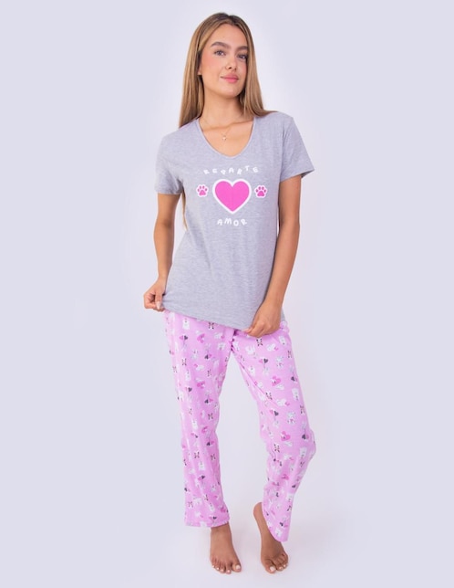 Conjunto pijama Twins para mujer