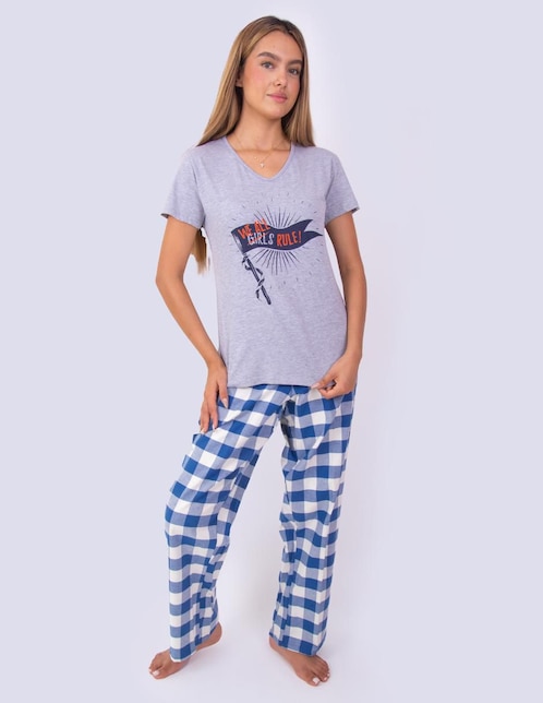 Conjunto pijama Twins para mujer