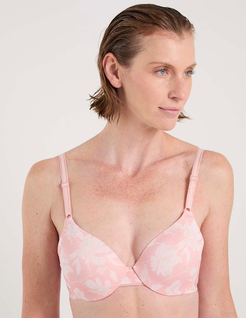 Brassiere demi copa preformada para mujer 1