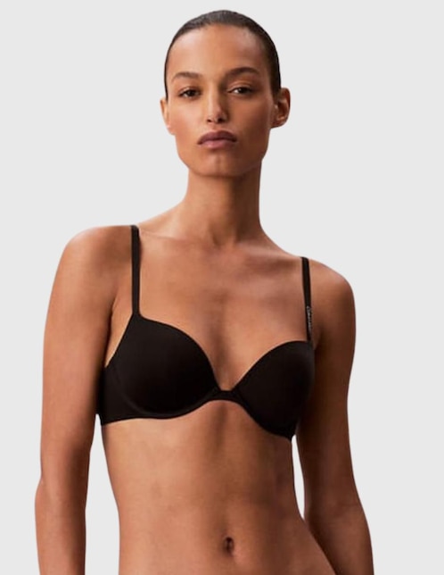Set brassiere balconette Calvin Klein copa push up para mujer
