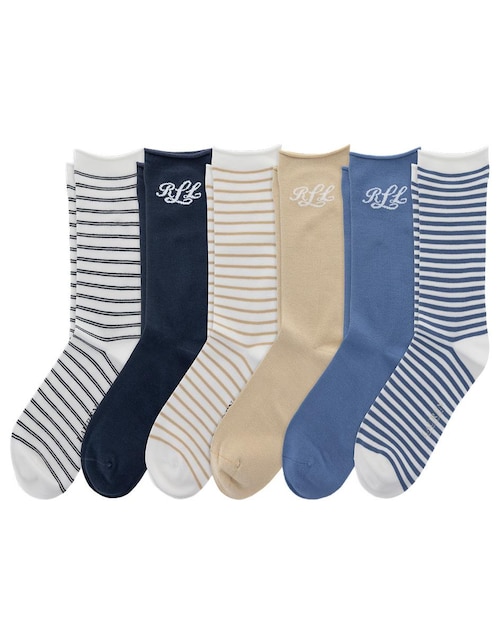 Set de calceta para mujer 6 pares 1