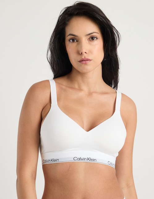 Bralette Calvin Klein copa preformada para mujer