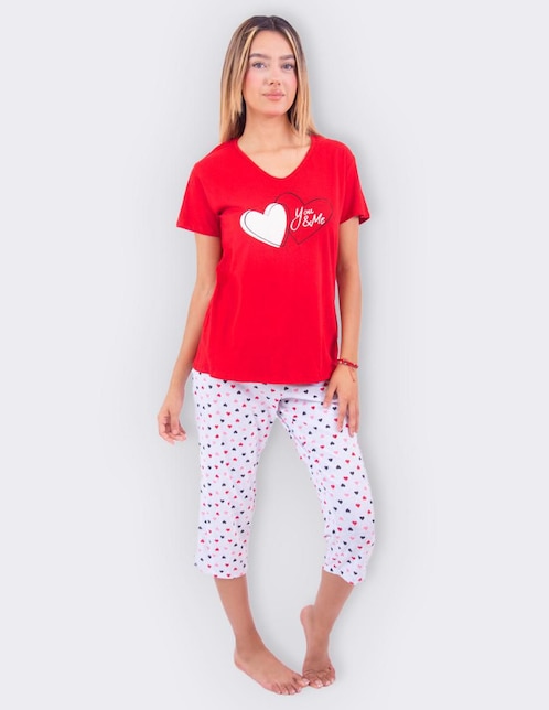 Conjunto pijama Twins para mujer