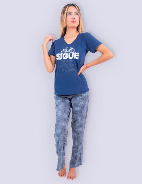 Conjunto pijama Twins para mujer