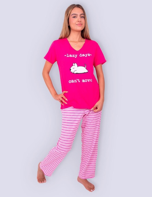 Conjunto pijama Twins para mujer