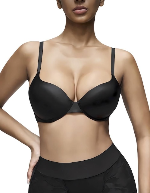 Brassiere balconette Hanna White seamless para mujer