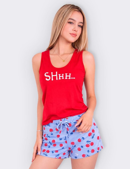 Conjunto pijama Twins para mujer