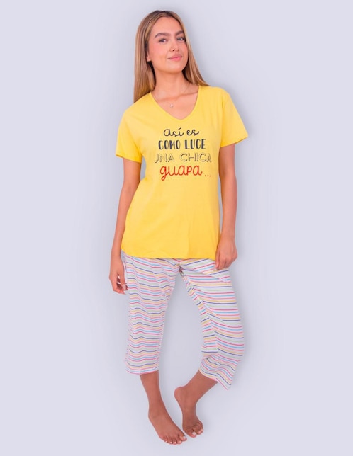 Conjunto pijama Twins para mujer