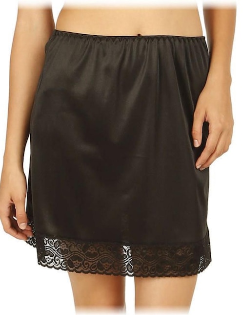 FALDA FONDO PARISINAS 035 P, 34, NEGRO