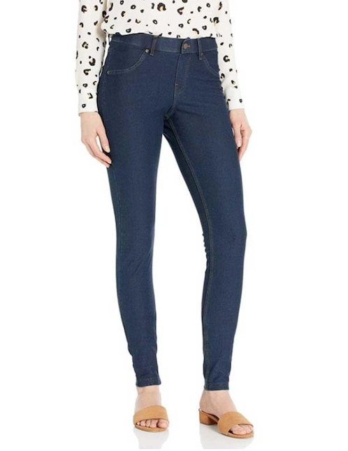 Legging Hue a la cintura con botón para mujer