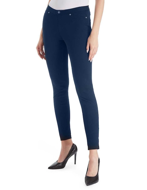 Legging Hue a la cintura con botón para mujer