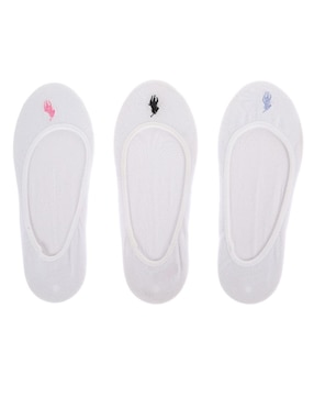 Set Protector De Pie Polo Ralph Lauren Para Mujer 3 Pares