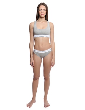 Bikini Calvin Klein de algodón para mujer