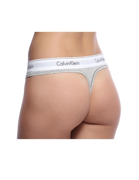 Tanga Calvin Klein de algodón para mujer