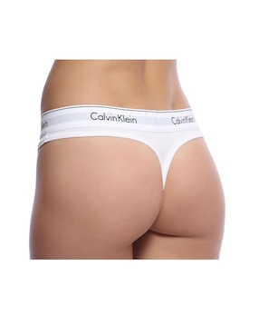 Tanga Calvin Klein de algodón para mujer