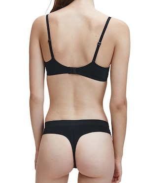 Brassiere plunge Calvin Klein con copa para mujer