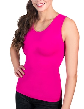 Camiseta tipo faja I Love Shape con compresión media para mujer