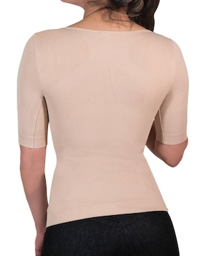 Camiseta tipo faja I Love Shape con compresión media para mujer