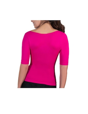 Camiseta tipo faja I Love Shape con compresión media para mujer