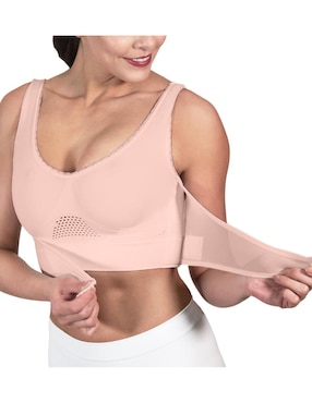 Set brassiere peto medio I Love Shape copa push up para mujer