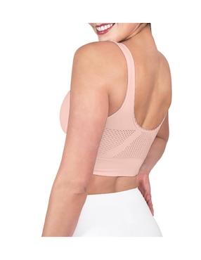 Set brassiere peto medio I Love Shape copa push up para mujer