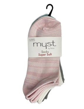 Set de calcetín comfort Myst para mujer 6 pares